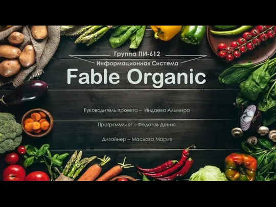 Информационная система Fable Organic