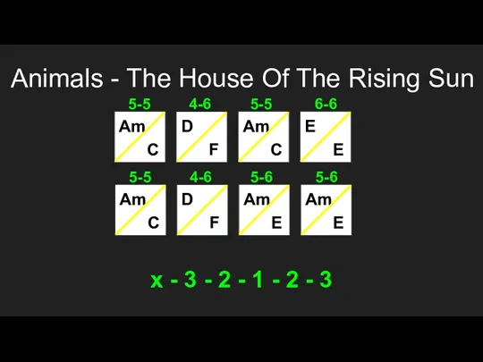 Animals - The House Of The Rising Sun 5-5 4-6