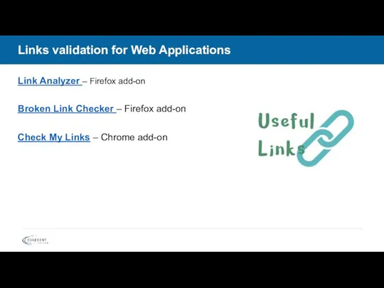 Links validation for Web Applications Link Analyzer – Firefox add-on