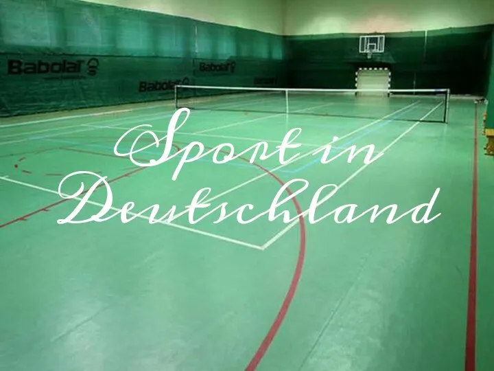 Sport In Deutschland