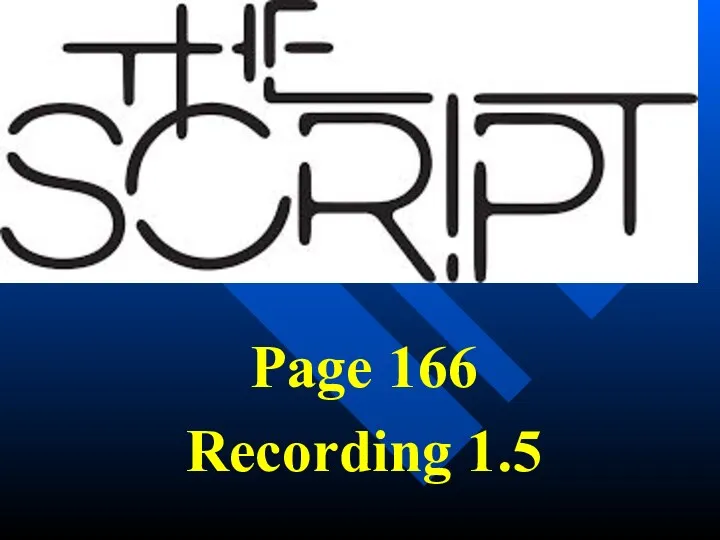 Page 166 Recording 1.5