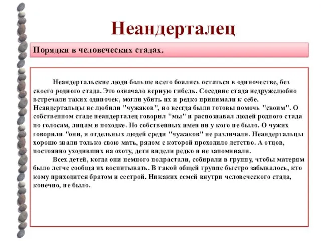 Неандерталец Порядки в человеческих стадах. Неандертальские люди больше всего боялись