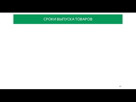 СРОКИ ВЫПУСКА ТОВАРОВ 4 ч ВЫПУСК П.1 ст.119 ТК ЕАЭС