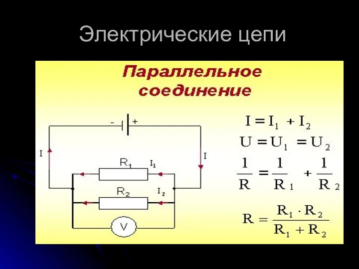 Электрические цепи