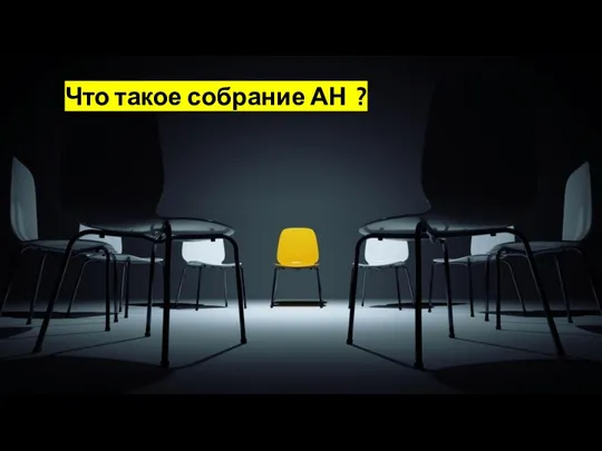 Что такое собрание АН ?