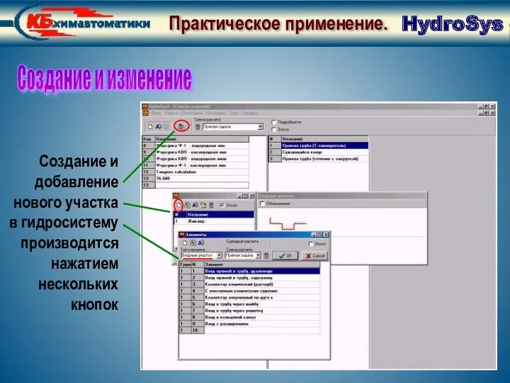 Практическое применение. Создание и изменение Создание и добавление нового участка