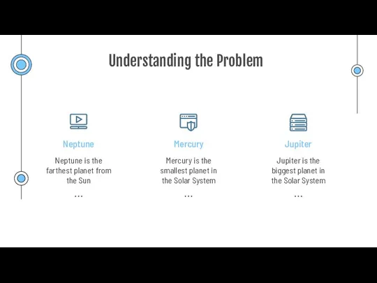 Understanding the Problem Mercury Neptune Jupiter Mercury is the smallest