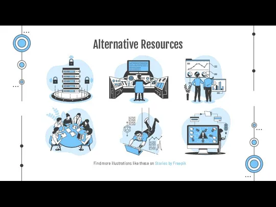 Alternative Resources Find more illustrations like these on Stories by Freepik