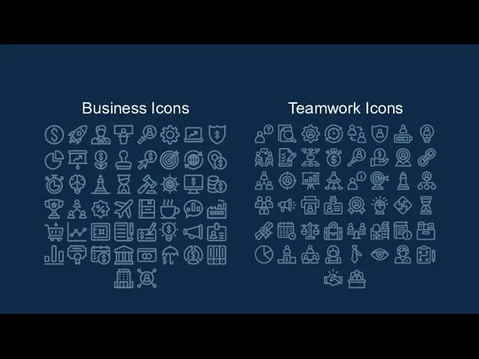 Business Icons Teamwork Icons