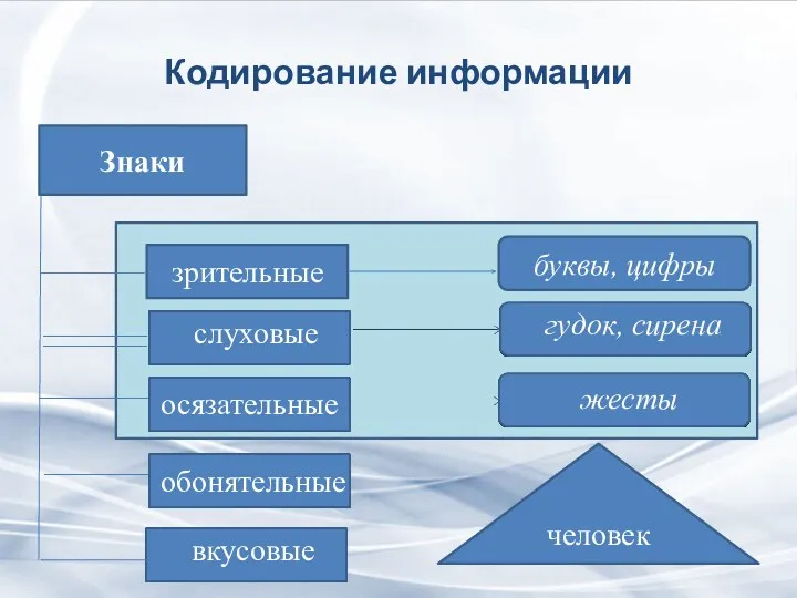 Кодирование информации