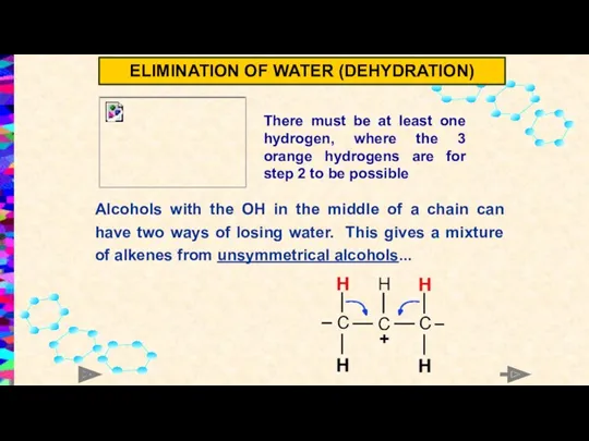 Alcohols with the OH in the middle of a chain