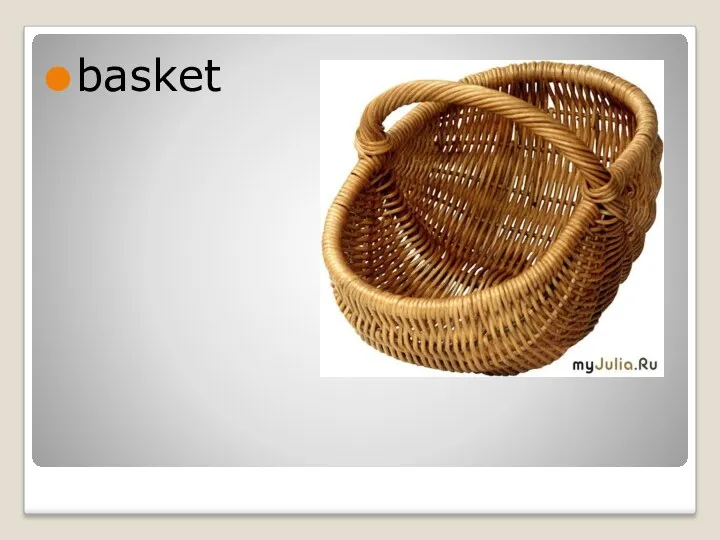 basket