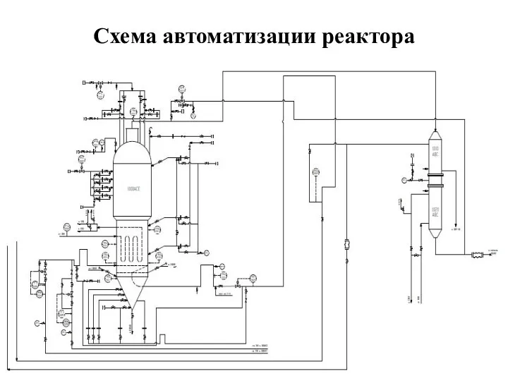 Схема автоматизации реактора