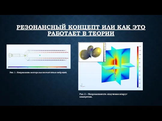 РЕЗОНАНСНЫЙ КОНЦЕПТ ИЛИ КАК ЭТО РАБОТАЕТ В ТЕОРИИ Рис. 1