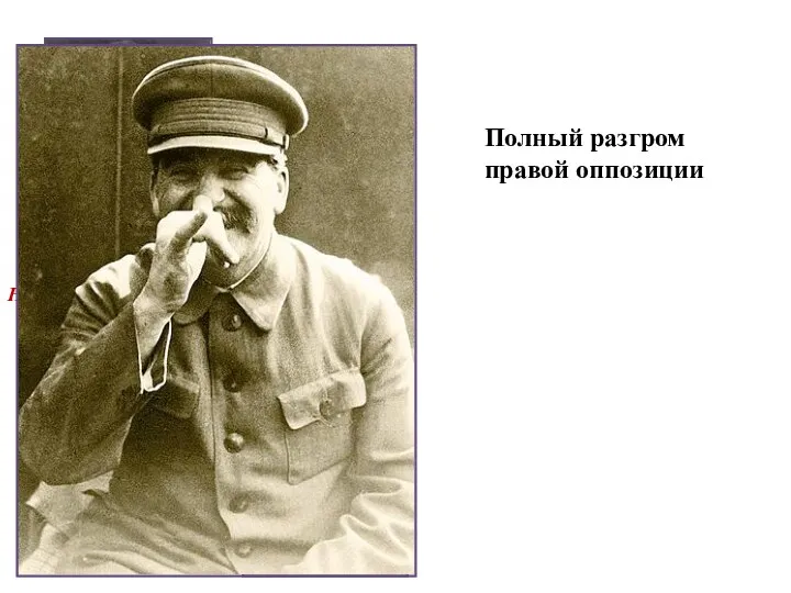 Н.И.Бухарин А.И.Рыков М.П.Томский Полный разгром правой оппозиции 1928 г.