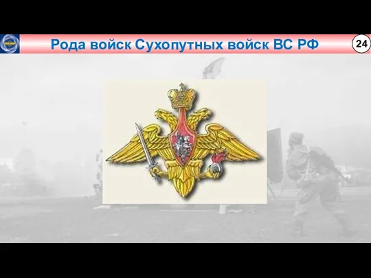 Рода войск Сухопутных войск ВС РФ 24