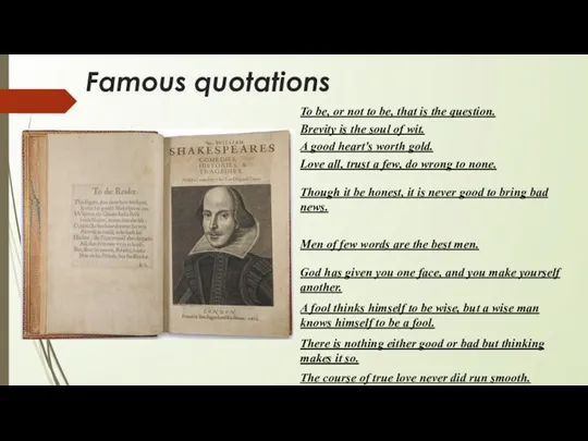 Famous quotations