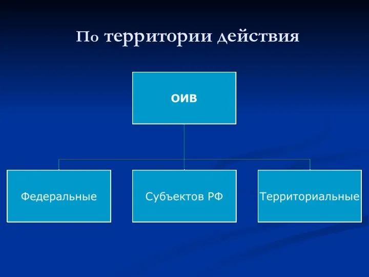 По территории действия