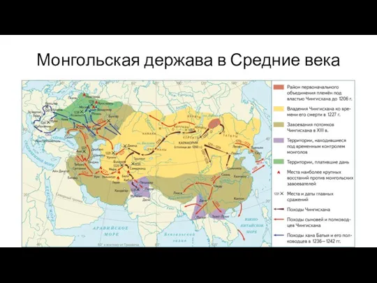 Монгольская держава в Средние века