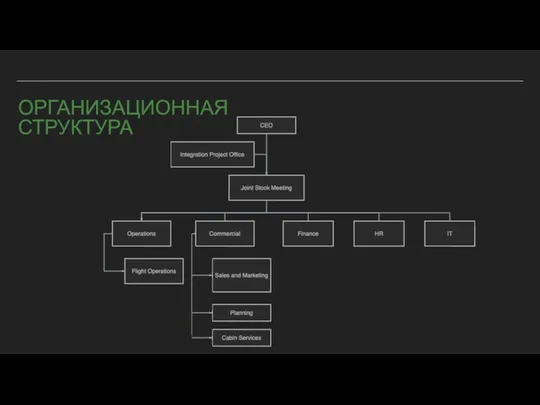 ОРГАНИЗАЦИОННАЯ СТРУКТУРА