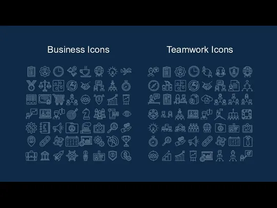 Business Icons Teamwork Icons