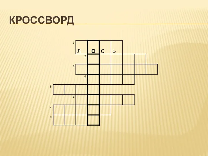 КРОССВОРД