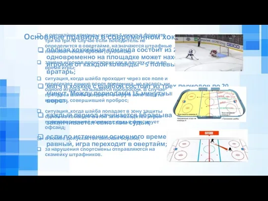 полная хоккейная команда состоит из 20-25 человек, одновременно на площадке