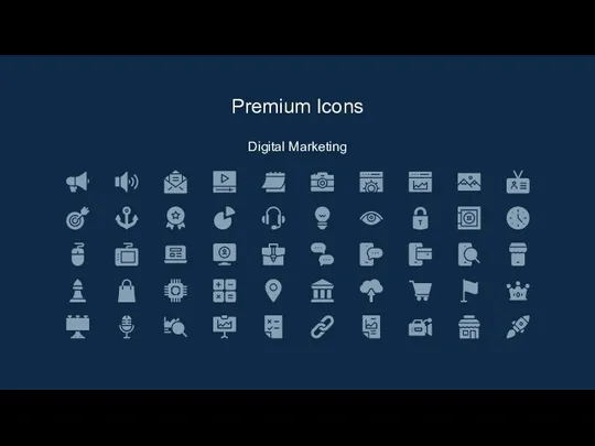 Digital Marketing Premium Icons