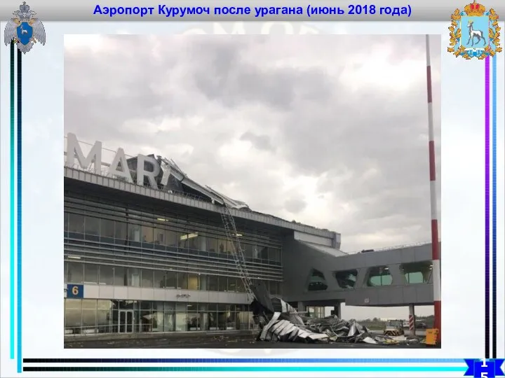 Аэропорт Курумоч после урагана (июнь 2018 года) 15