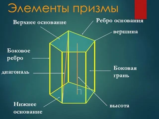 Элементы призмы