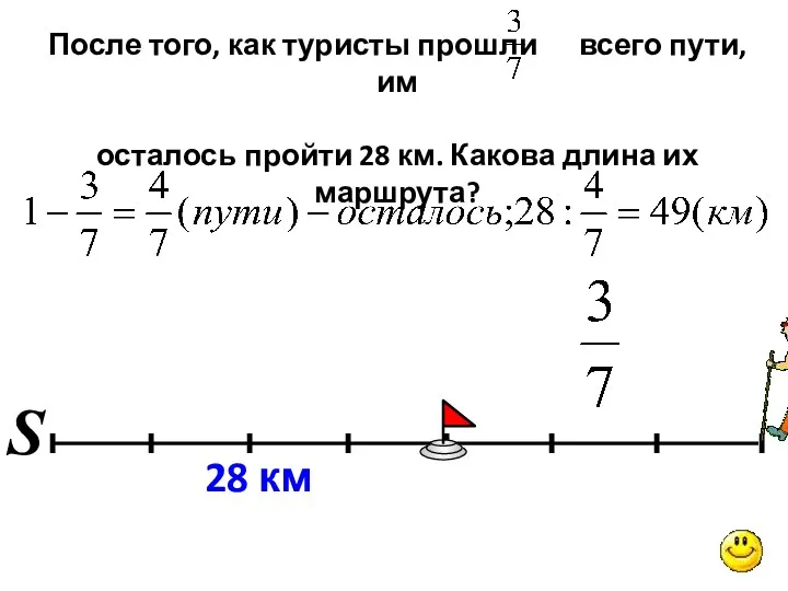 После того, как туристы прошли всего пути, им осталось пройти