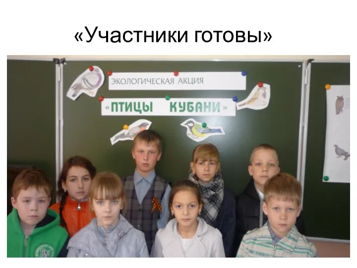 «Участники готовы»