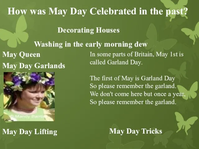 How was May Day Celebrated in the past? Decorating Houses