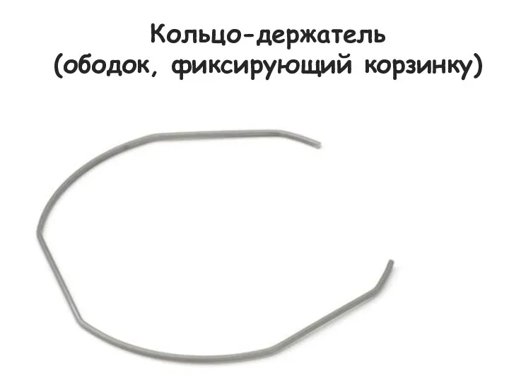 Кольцо-держатель (ободок, фиксирующий корзинку)