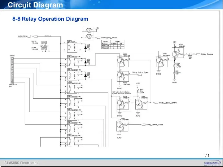 8-8 Relay Operation Diagram Circuit Diagram