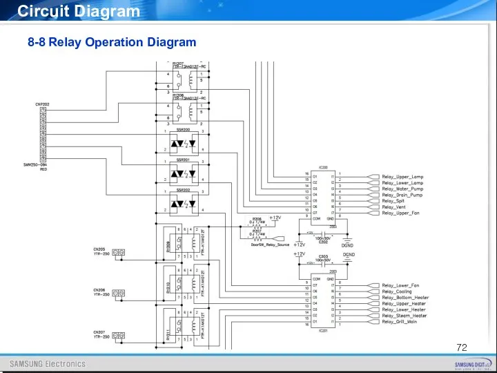8-8 Relay Operation Diagram Circuit Diagram