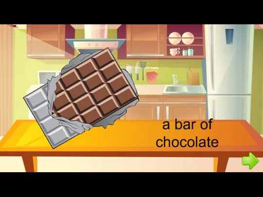 a bar of chocolate