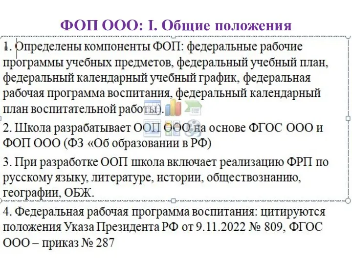 ФОП ООО: I. Общие положения