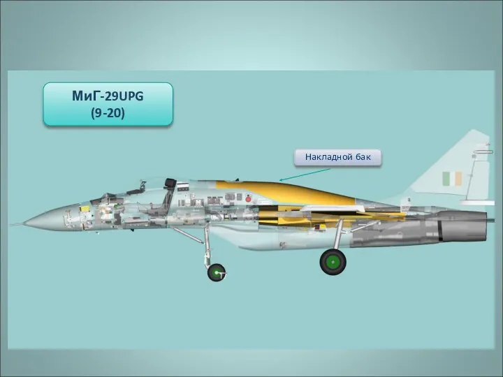 МиГ-29UPG (9-20) Накладной бак