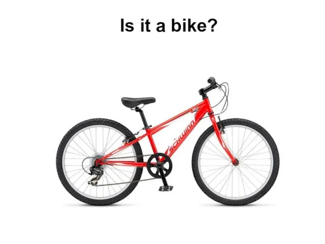 Is it a bike?