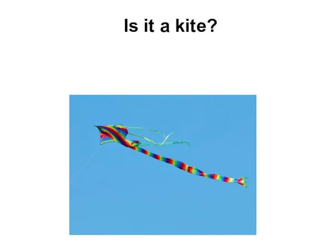 Is it a kite?