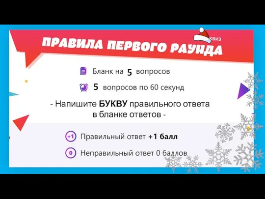 5 5 - Напишите БУКВУ правильного ответа в бланке ответов -