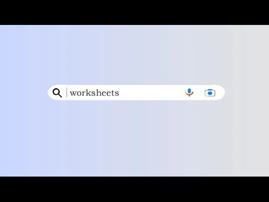 worksheets