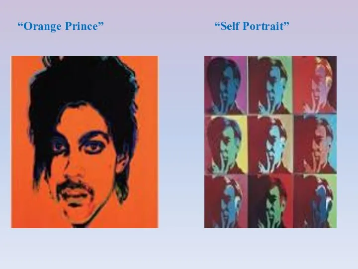 “Orange Prince” “Self Portrait”