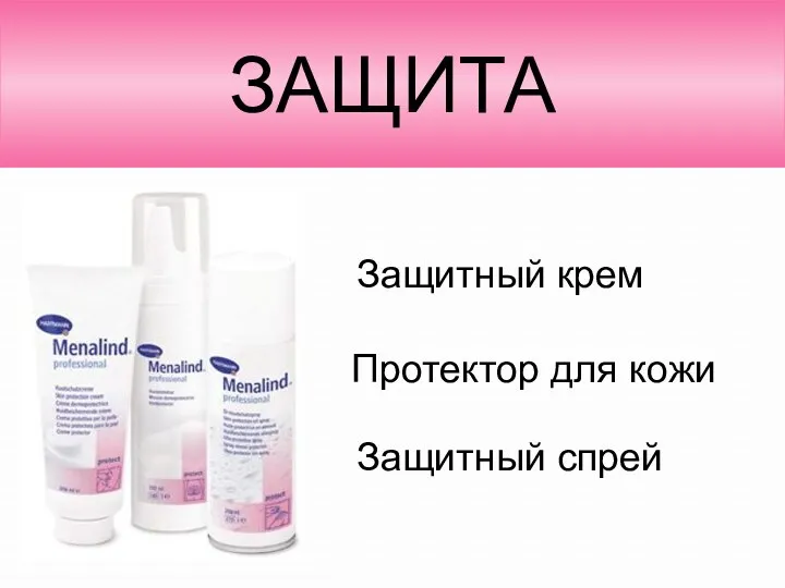 Ассортимент Защитный крем Протектор для кожи Защитный спрей ЗАЩИТА