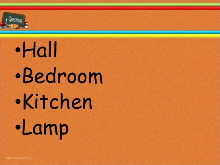 Hall Bedroom Kitchen Lamp