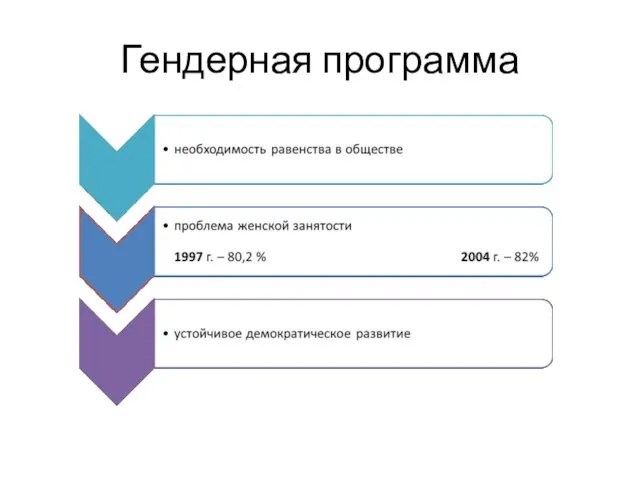 Гендерная программа