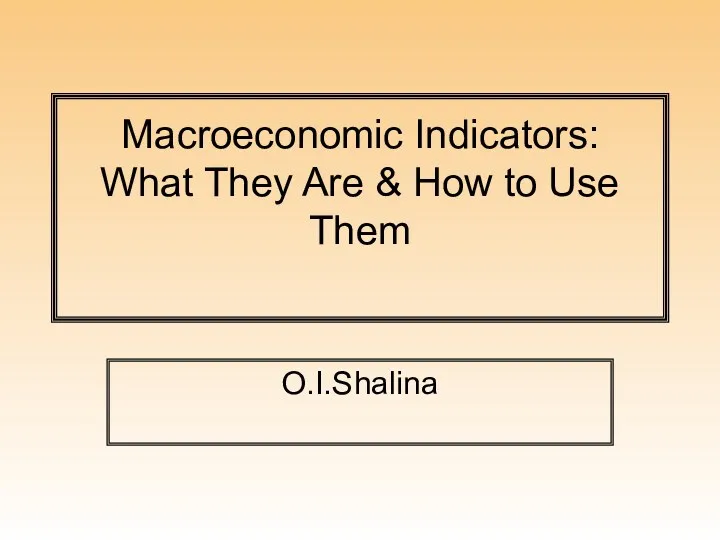 Macroeconomic Indicators: What They Are &amp; How to Use Them