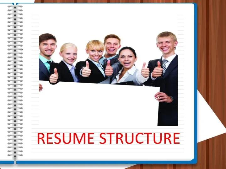 RESUME STRUCTURE