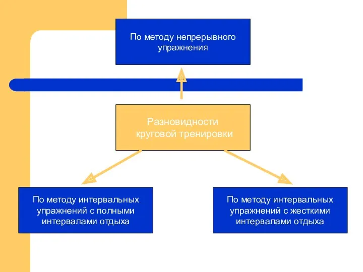 Разновидности круговой тренировки По методу интервальных упражнений с полными интервалами